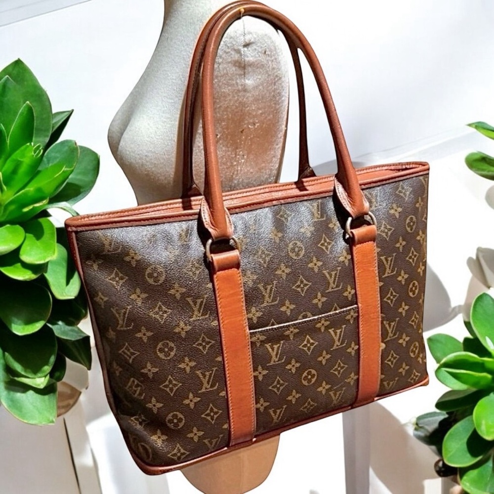SOLD -💎Authentic LOUIS VUITTON Monogram Sac Weekend PM Tote Bag M42425 - Picture 15 of 15